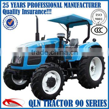 QLN farm chinese 4 wheel agricultural machinery multifunction mini tractor