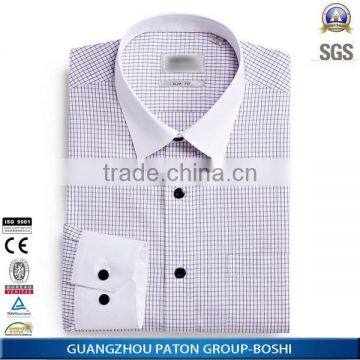 Non-iron high quality men's dress shirts