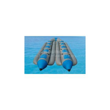 0.9mm PVC Inflatable Banana Boat BB07 with Durable Bottom