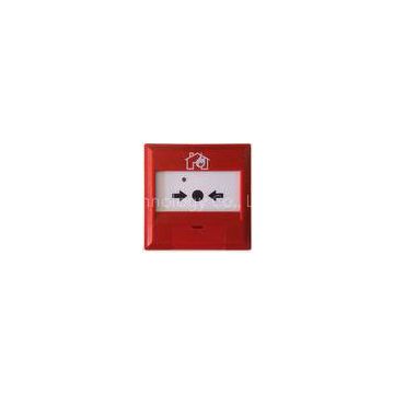 Intelligent Manual Call Point for Fire Alarm Systems with Non-breaking Resettable Glass