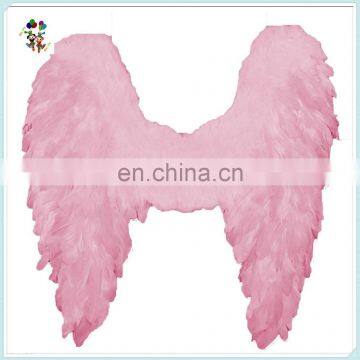 Adult Party Costume Large Pink Feather Angel Wings HPC-0880