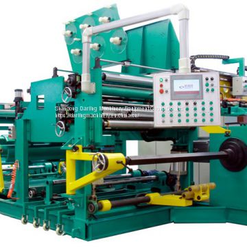 Cantilever automatic cold welding foil winding machine