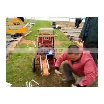Greenhouse seedling planting earth bowl cups maker machine for seedling