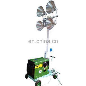 Construction Emergency Mobile Diesel Generator Light Tower Price