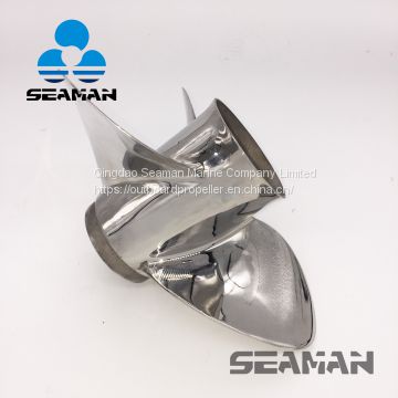 New 9.25 x 9 Pitch Stainless Steel Prop suit for Yamaha Honda Merc Outboard 8-20 Hp engine