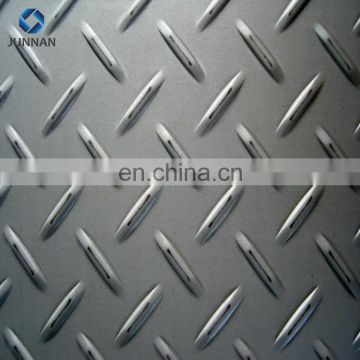 Hot Rolled plastic checker plate with garde Q235B for construction material from tangshan supplier of china