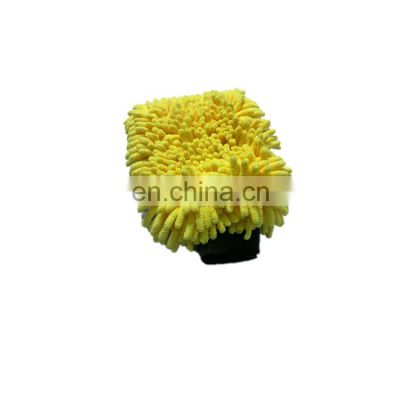 Car Wash Microfiber Chenille Gloves Thick Car Cleaning Mitt Wax Detailing Brush Auto Care Double-faced Glove