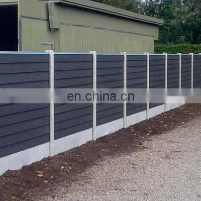 Easy assemble wpc UV resistance fencing