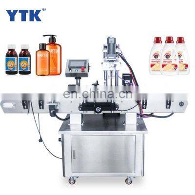 Cheap Price Automatic Linear Duckbill Cap Lock Assembly Screwing Capping Machine Twist Off PET Plastic Bottle Cap Sealer Machine