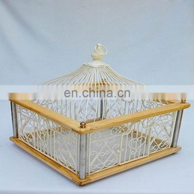 brass metal handmade metal bird cage