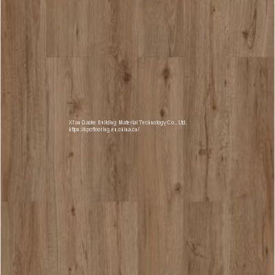 GKBM Greenpy SY-W1005 New Eco-Friendly Waterproof Flax Oak 4mm Click Stone Plastic Composite SPC Flooring