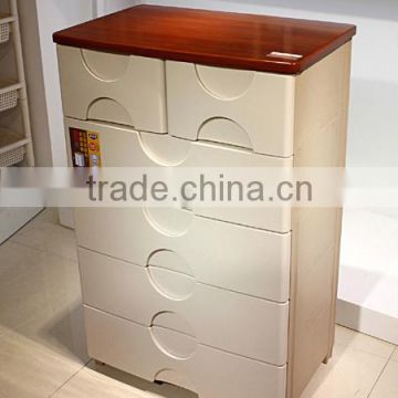 Simple Fashion Plastic Drawer Cabinet