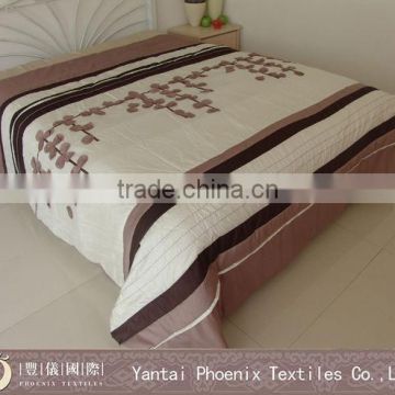 Taffeta 3d twin bed comforter set