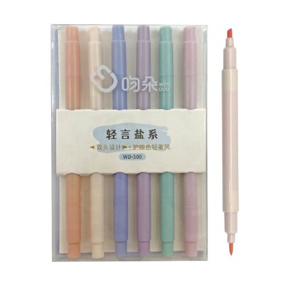 Professional dual tips watercolor pen lettering double tips water colour brush tip sketch marker pens set for calligraphy