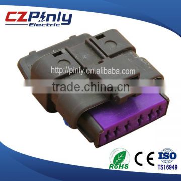6 pin female automotive waterproof electrical connector with wire harness in stock                        
                                                                                Supplier's Choice