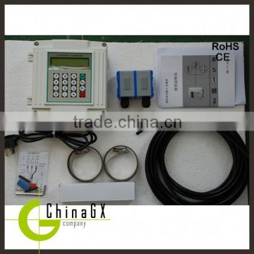 low cost clamp on type low flow water meter