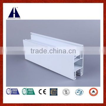 Color stable White sash pvc profile for door