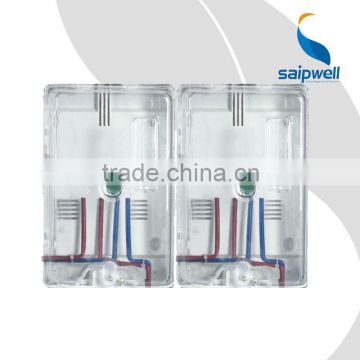 SAIP/SAIPWELL Single Phase Plastic Enclosure PC/ABS Pre-paid Electric Meter Box