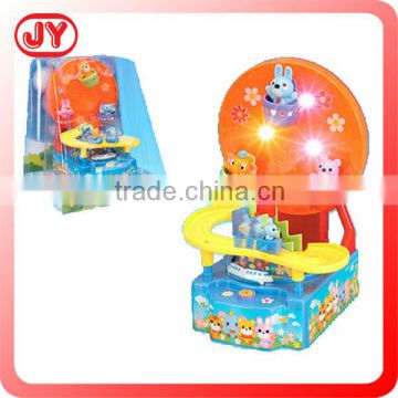 Kids play battery operated ferris wheel toy