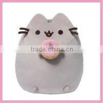 High quality popular cute pusheen cat cushion