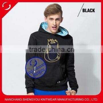 Wholesale unique design fashion man hoody