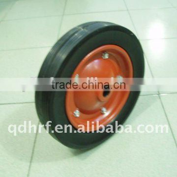 SR2301 garden rubber wheel 13"X2.5" high quality