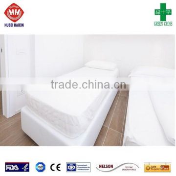 Disposable bed mattress covers with elastic for SPA