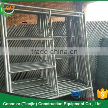 1524*1930mm Ladder scaffolding system with 480*1829mm steel plank