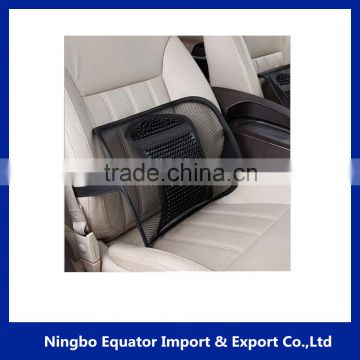 The back cushion for leaning on of black used in car or office