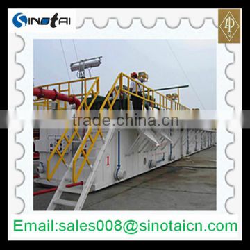 API Standard Skid-mounted mud cycle Solids Control System-mud tank