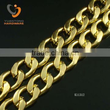 Gold Color NK Shape Chain for clothing decoration