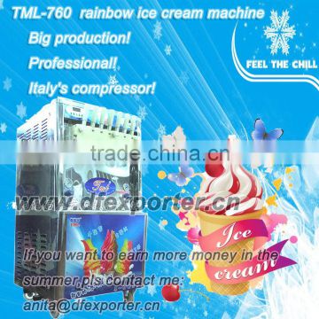 direct selling TML760 make ice cream machine on sale with high quality