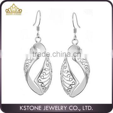 KSTONE 2015 Hot Selling silver new design earring Fashion Earrings