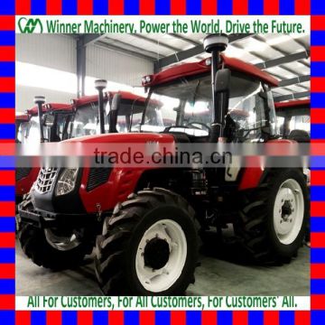 2015 Hot sale ! Chinese 120hp agricultural farm tractor price ,Cheap 120hp 4wd farm tractor for sale