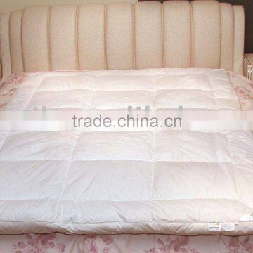 white duck feather bed