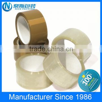 Chinese printed/transparent high quality strong adhesive bopp packing tape