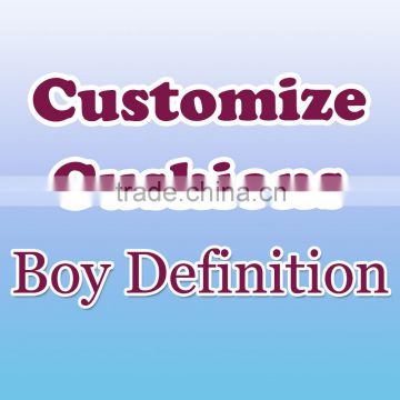 Boy Definition Letter Cushion 1PCS/Lot 45*45cm/17.7*17.7''