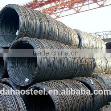 SAE1006/1008/1018 Steel wire rod in coil