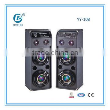 Big power bluetooth speaker light for stage or theatre with remote and led YY-108