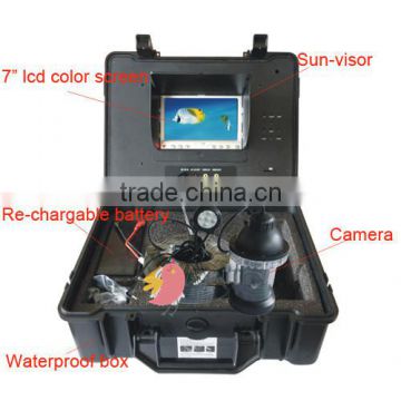 7" TFT LCD Fishing Camera Kit Fish Finder 420TVL CCD Sensor Underwater Video Camera System With Night Vision
