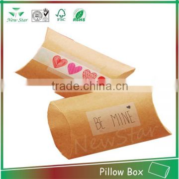 good design paper pillow box in matte varnish
