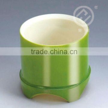 Plastic Round Bamboo Dinnerware