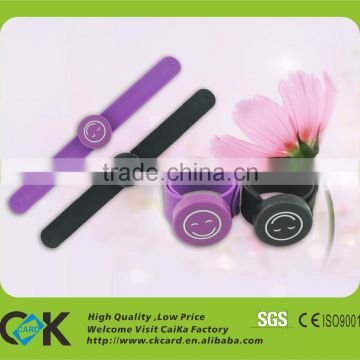 Colorful Gift! custom silicone rubber id bracelet with low price from Chinese supplier