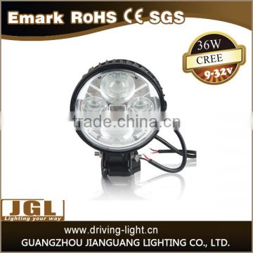 high perforance 36w cob oval cree led work light with Emark car headlight guangzhou led