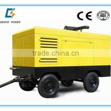 trailer generator with double axle and 4 wheels