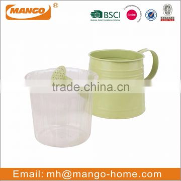 PVC liner Colorful Cheap Metal Watering Can