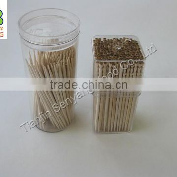 disposable flavored double points point dental floss toothpicks