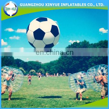 Fine quality inflatable soccer bubble ball for football sport game