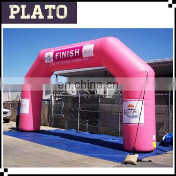 square legs starting gate inflatable archway for business event