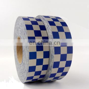 2inch checker board reflective fabric tape for Safety clothing